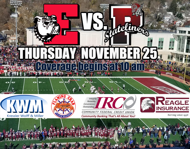 Easton vs. Phillipsburg Thanksgiving Day Game! Fox Sports Radio 94.7
